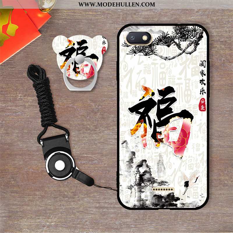 Hülle Xiaomi Redmi 6a Karikatur Trend Persönlichkeit Anti-sturz Weiche Handy Case Weiße