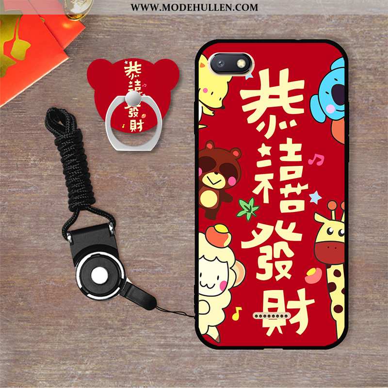 Hülle Xiaomi Redmi 6a Karikatur Trend Persönlichkeit Anti-sturz Weiche Handy Case Weiße