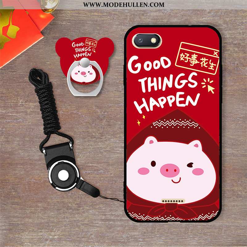 Hülle Xiaomi Redmi 6a Karikatur Trend Persönlichkeit Anti-sturz Weiche Handy Case Weiße