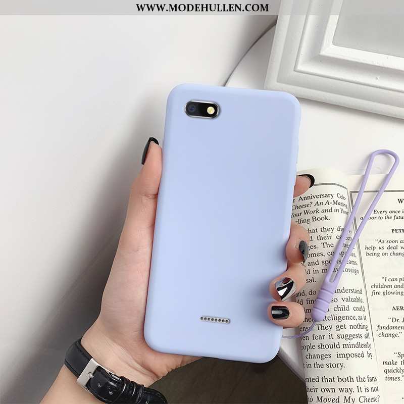 Hülle Xiaomi Redmi 6a Silikon Schutz Einfach Case Mini Persönlichkeit Alles Inklusive Blau