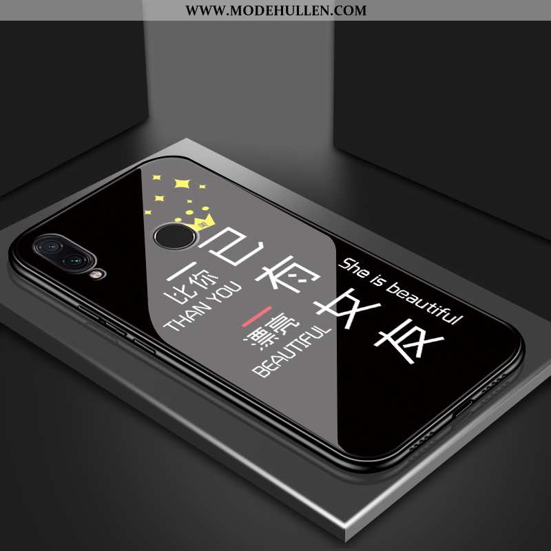 Hülle Xiaomi Redmi 7 Glas Persönlichkeit Mini Alles Inklusive Rot Netto Rot Super Schwarz