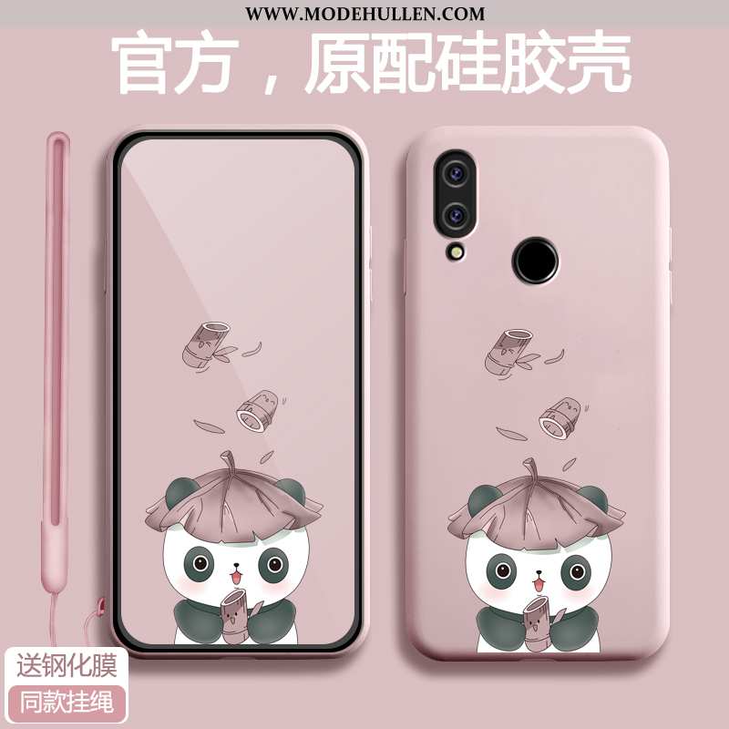 Hülle Xiaomi Redmi 7 Schutz Karikatur Netto Rot Dünne Alles Inklusive Rot Case Blau