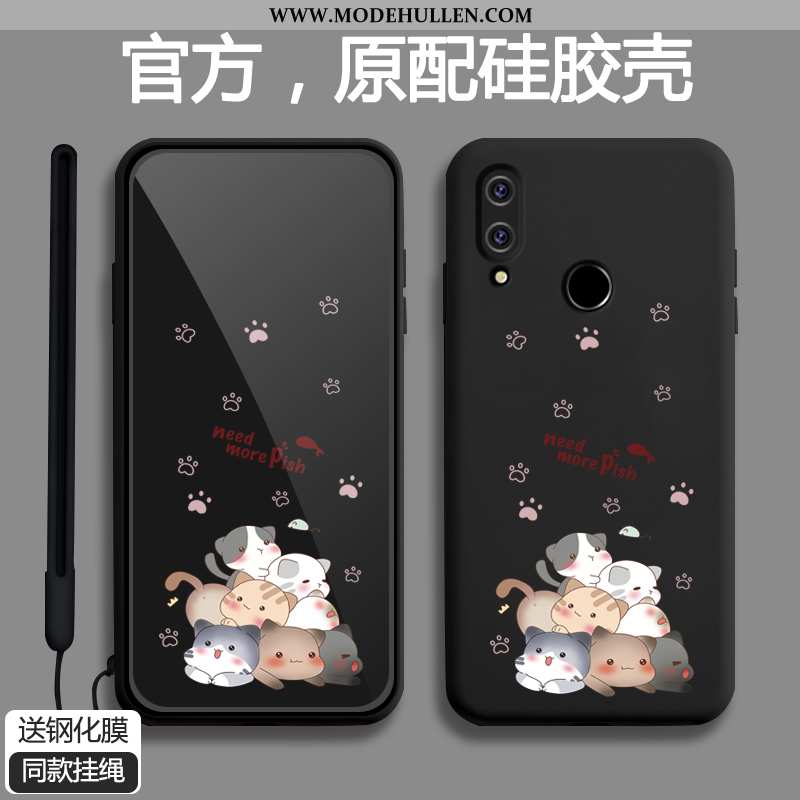 Hülle Xiaomi Redmi 7 Schutz Karikatur Netto Rot Dünne Alles Inklusive Rot Case Blau