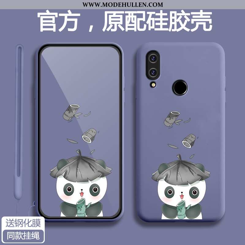 Hülle Xiaomi Redmi 7 Schutz Karikatur Netto Rot Dünne Alles Inklusive Rot Case Blau