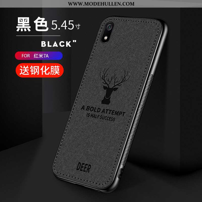 Hülle Xiaomi Redmi 7a Muster Super Case Weiche Grau Anti-sturz Rot