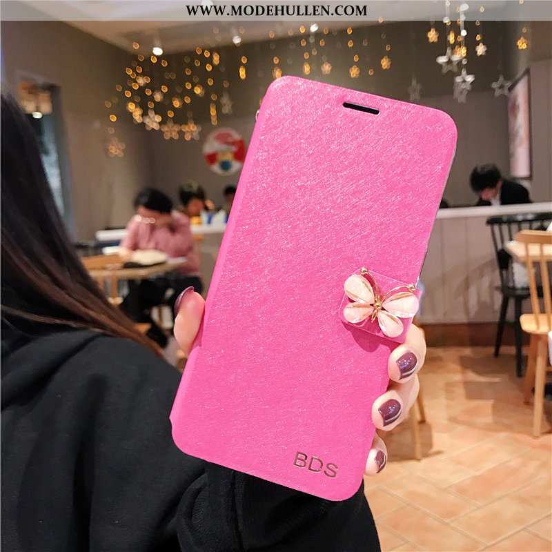 Hülle Xiaomi Redmi 7a Schutz Lederhülle Clamshell Super Anti-sturz Dünne Trend Rosa