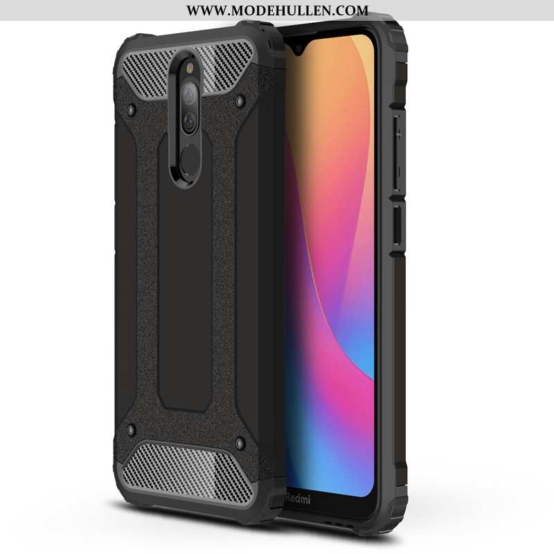 Hülle Xiaomi Redmi 8 Silikon Schutz Mini Case Rot Blau