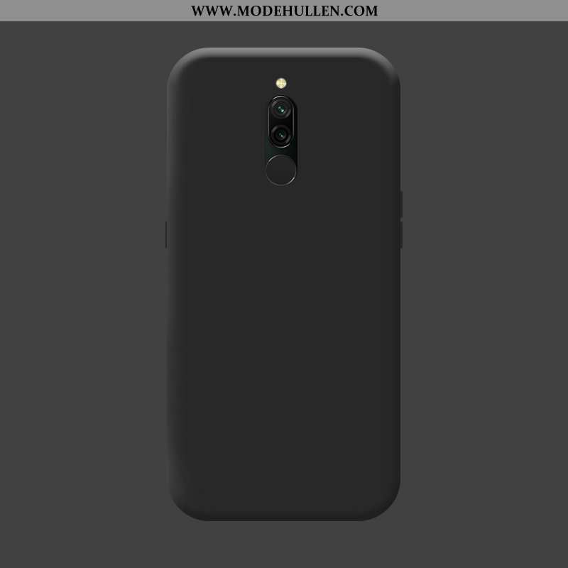 Hülle Xiaomi Redmi 8 Silikon Schutz Mini Trend Rot Nubuck Alles Inklusive Blau