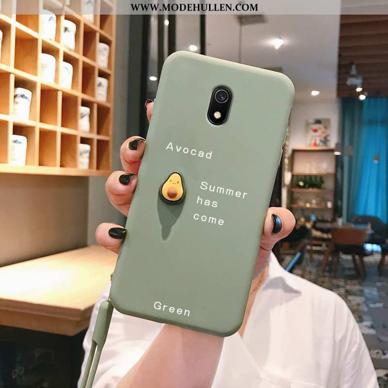 Hülle Xiaomi Redmi 8a Aus Holz Trend Mini Super Kuh Frucht Silikon Rosa