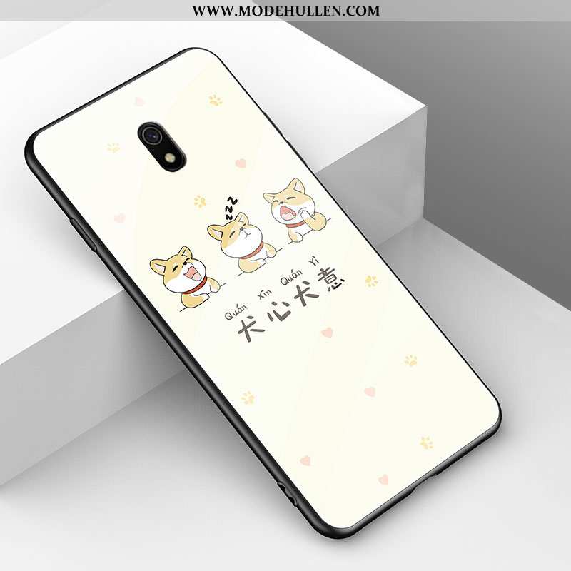 Hülle Xiaomi Redmi 8a Karikatur Nette Mini Rot Einfassung Netto Rot Tier Grün