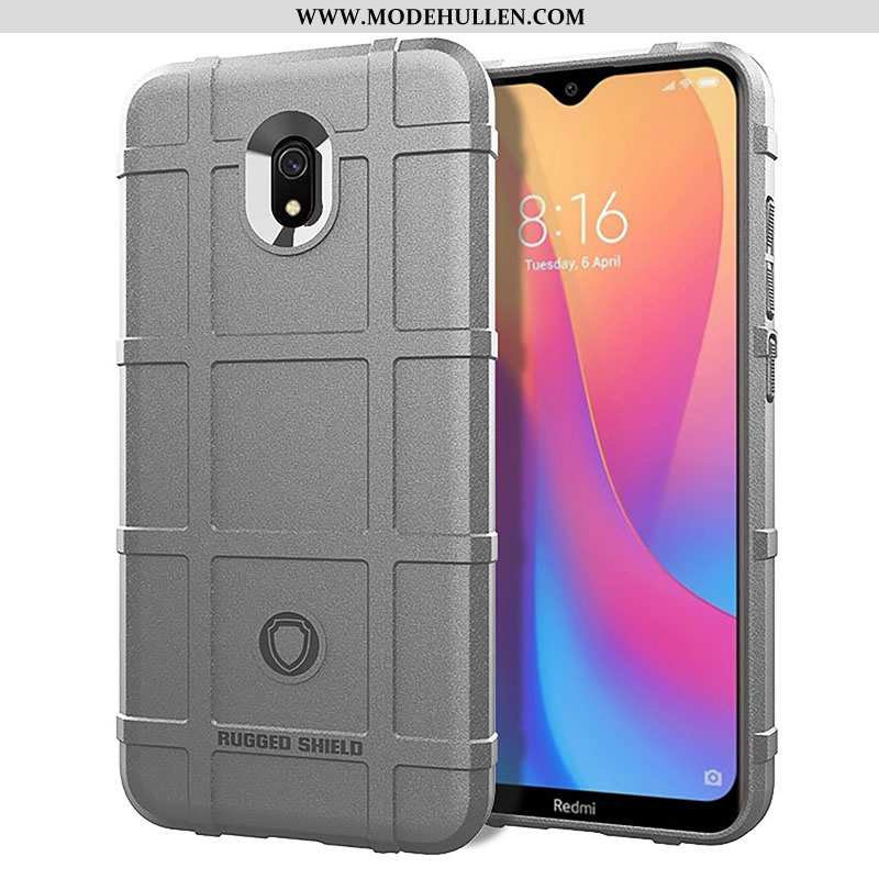 Hülle Xiaomi Redmi 8a Kreativ Trend Handy Schwarz Anti-sturz Alles Inklusive Nubuck