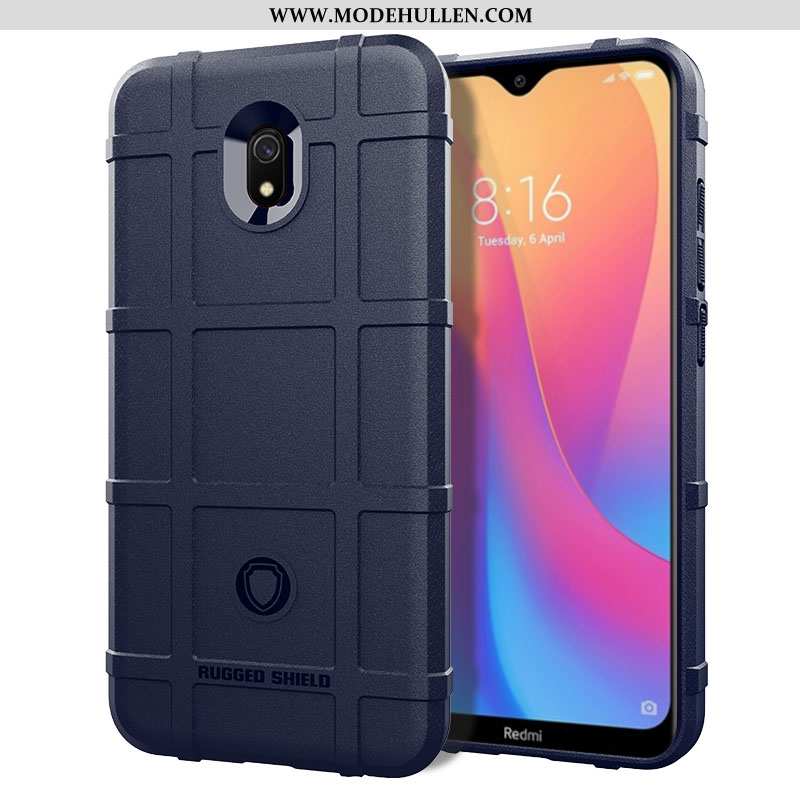 Hülle Xiaomi Redmi 8a Kreativ Trend Handy Schwarz Anti-sturz Alles Inklusive Nubuck