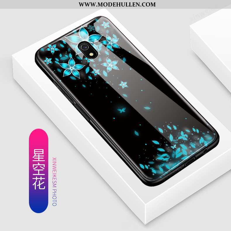 Hülle Xiaomi Redmi 8a Nette Schutz Karikatur Mini Glas Alles Inklusive Rosa