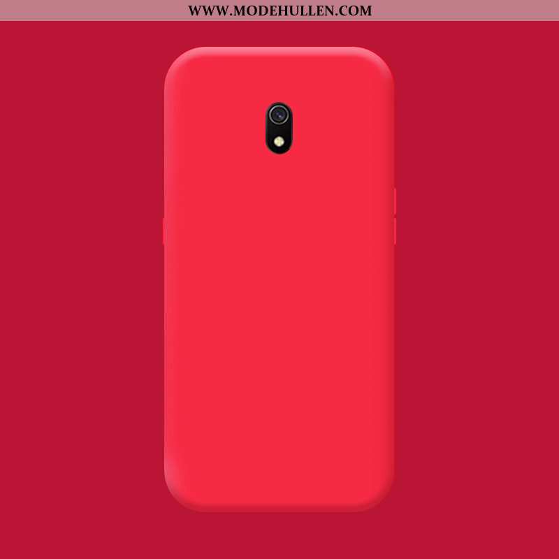 Hülle Xiaomi Redmi 8a Nubuck Anti-sturz Silikonschutztrendweiche Blau Case