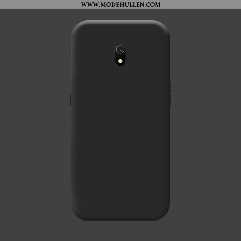 Hülle Xiaomi Redmi 8a Nubuck Anti-sturz Silikonschutztrendweiche Blau Case