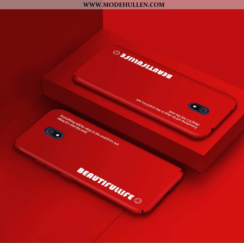 Hülle Xiaomi Redmi 8a Nubuck Kreativ Rot Grün Mini Mode