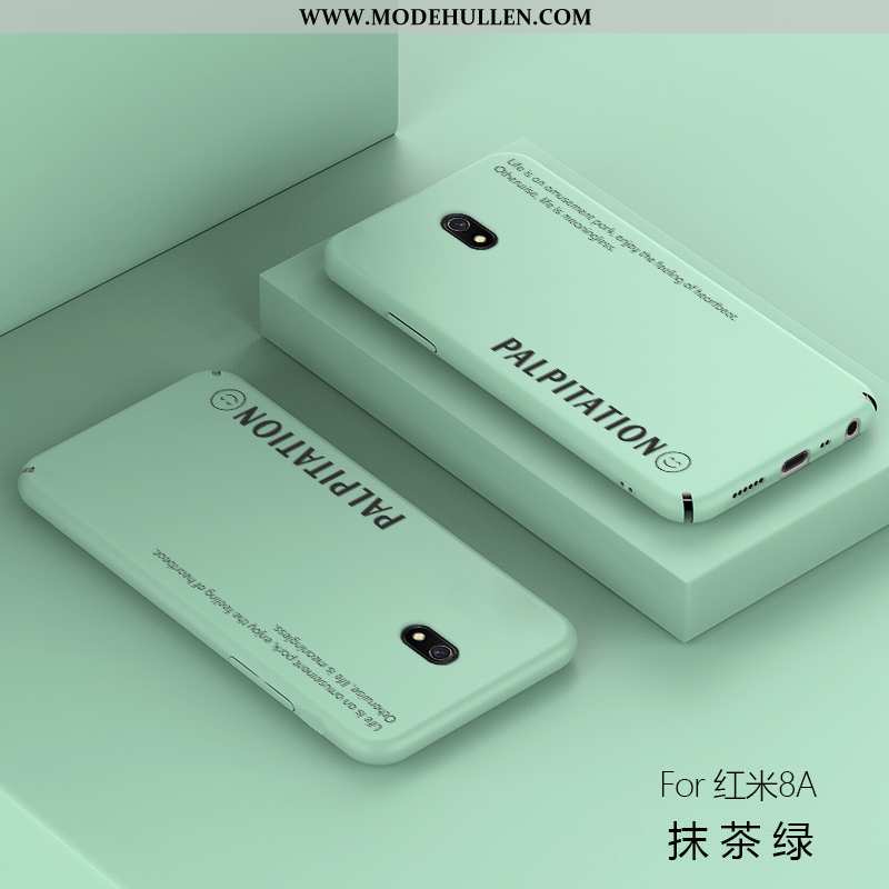Hülle Xiaomi Redmi 8a Nubuck Persönlichkeit Super Trend Anti-sturz Temperieren Grün