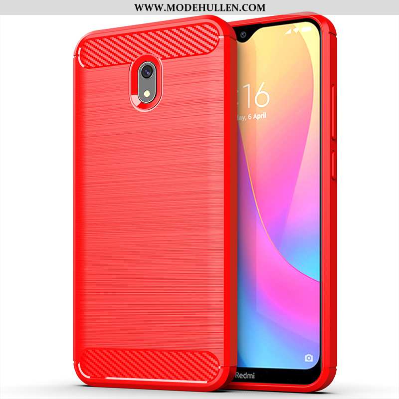 Hülle Xiaomi Redmi 8a Persönlichkeit Kreativ Alles Inklusive Netto Rot Weiche Rot Schwarz