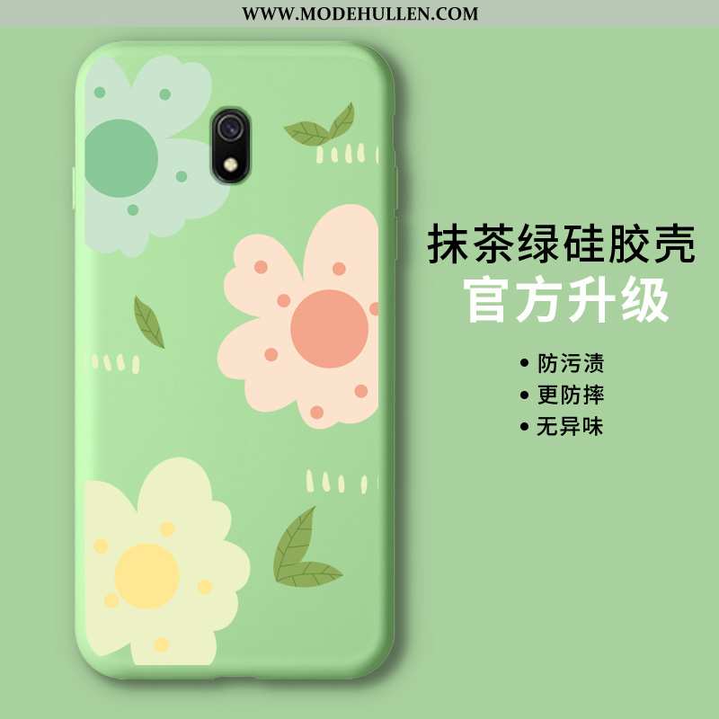 Hülle Xiaomi Redmi 8a Schutz Persönlichkeit Case Handy Netto Rot Weiche Rot Grün