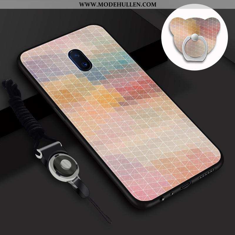 Hülle Xiaomi Redmi 8a Silikon Schutz Case Rot Blau Halterung Temperieren