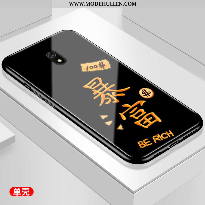Hülle Xiaomi Redmi 8a Trend Glastrendweiche Wind Einfach Schwarz