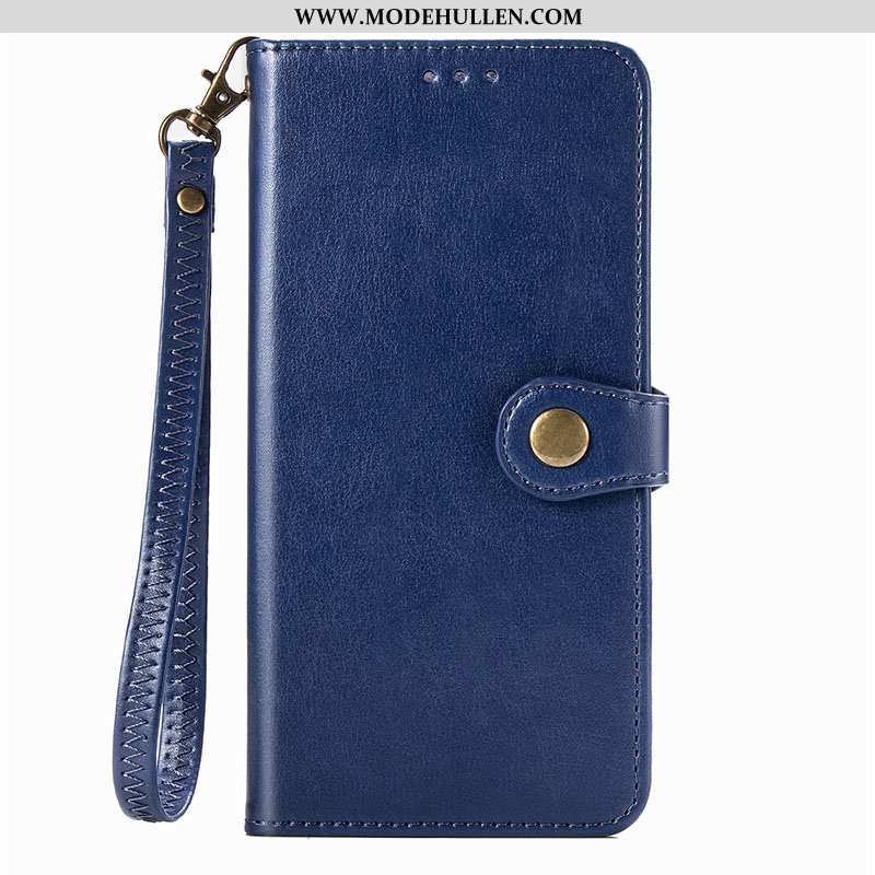 Hülle Xiaomi Redmi 9 Schutz Silikon Mini Alles Inklusive Case Folio Blau