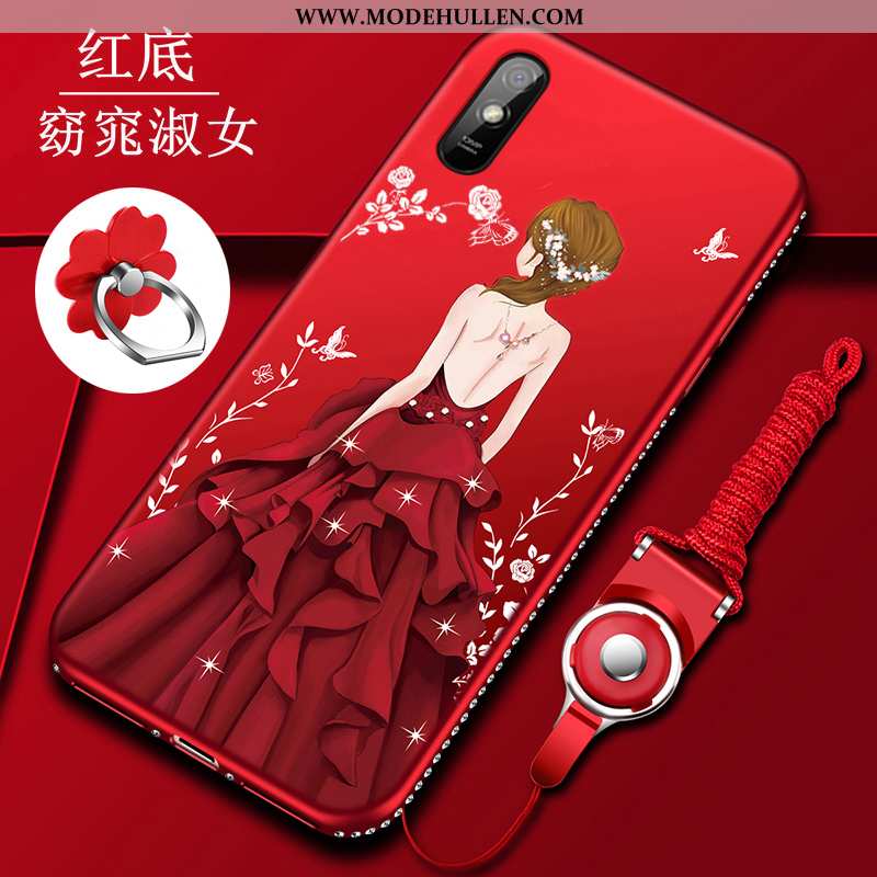 Hülle Xiaomi Redmi 9a Trend Weiche Case Alles Inklusive Silikon Netto Rot Mini Rote