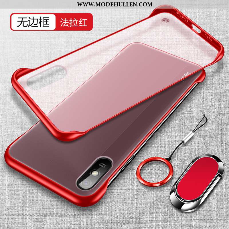 Hülle Xiaomi Redmi 9a Weiche Dünne Case Anti-sturz Persönlichkeit Rot Gelbe