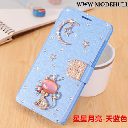 Hülle Xiaomi Redmi Note 5 Schutz Strass Clamshell Case Anti-sturz Lederhülle Rosa