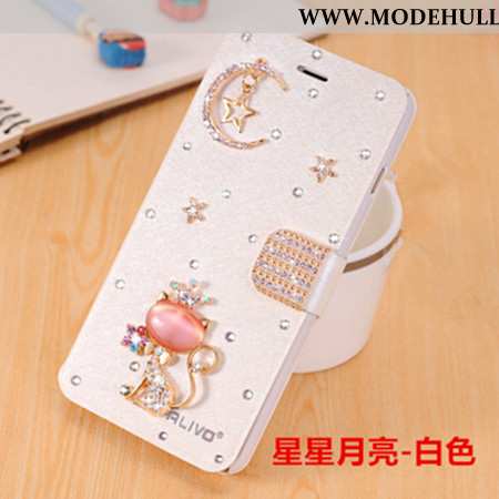 Hülle Xiaomi Redmi Note 5 Schutz Strass Clamshell Case Anti-sturz Lederhülle Rosa