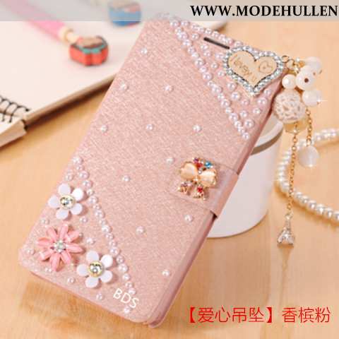 Hülle Xiaomi Redmi Note 6 Pro Trend Super Case Neu Strass Handy Rot Blau