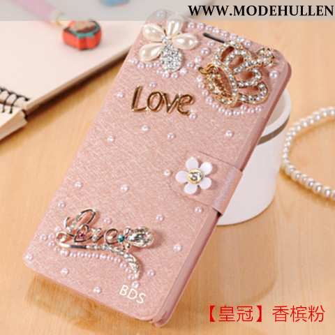 Hülle Xiaomi Redmi Note 6 Pro Trend Super Case Neu Strass Handy Rot Blau