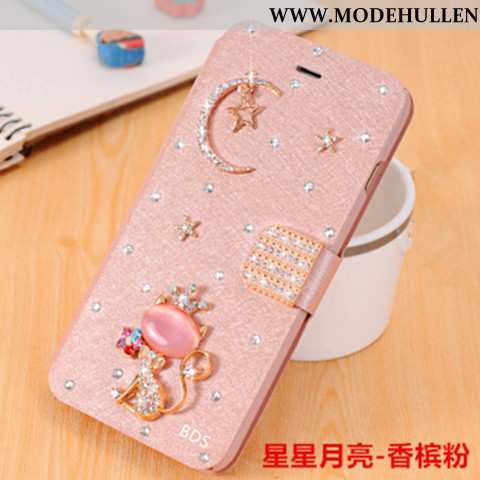 Hülle Xiaomi Redmi Note 6 Pro Trend Super Case Neu Strass Handy Rot Blau