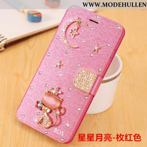 Hülle Xiaomi Redmi Note 6 Pro Trend Super Case Neu Strass Handy Rot Blau