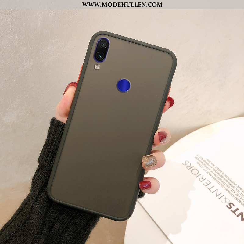 Hülle Xiaomi Redmi Note 7 Nubuck Weiche Rot Schutz Alles Inklusive Case Handy Rote