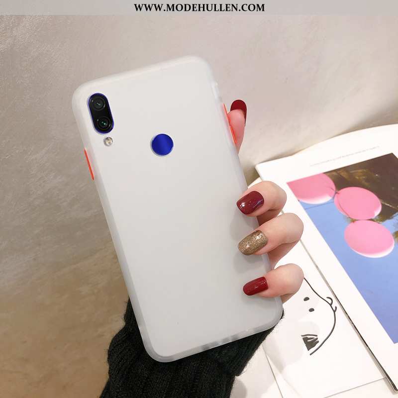 Hülle Xiaomi Redmi Note 7 Nubuck Weiche Rot Schutz Alles Inklusive Case Handy Rote