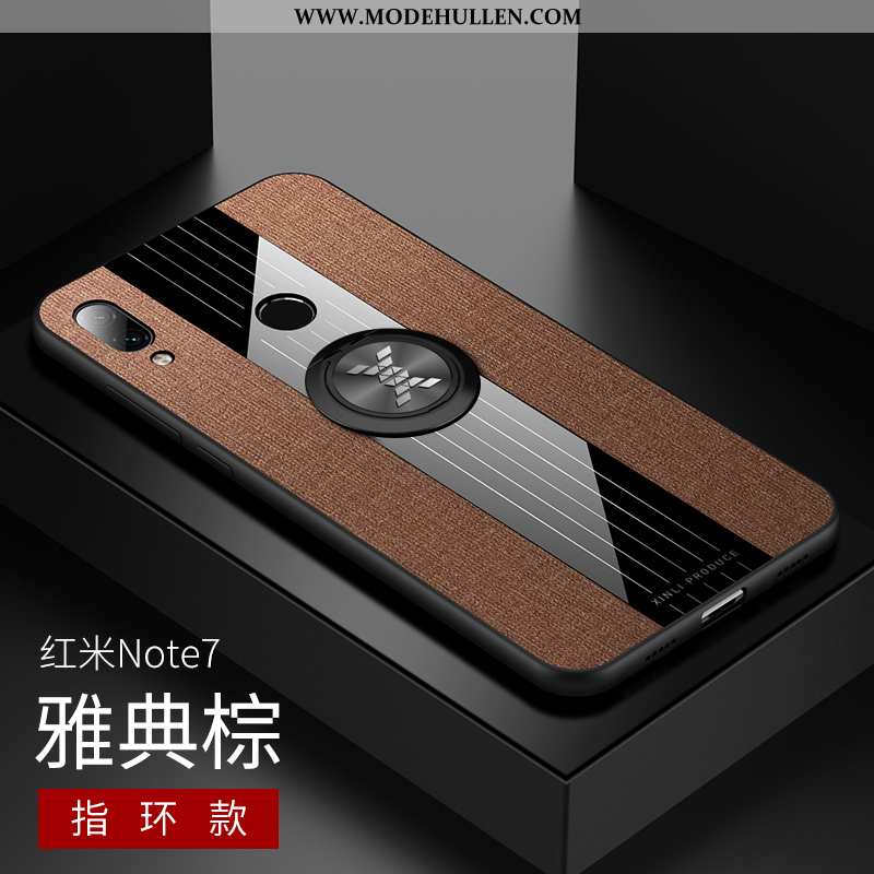 Hülle Xiaomi Redmi Note 7 Persönlichkeit Kreativ Handy Schutz Alles Inklusive Anti-sturz Weiche Rosa
