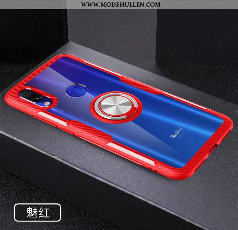 Hülle Xiaomi Redmi Note 7 Silikon Schutz Handy Case Lederhülle Persönlichkeit Neu Rote