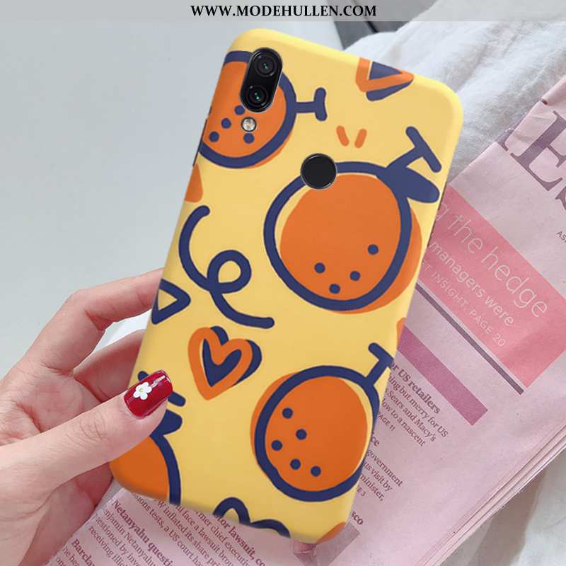 Hülle Xiaomi Redmi Note 7 Weiche Silikon Frisch Netto Rot Jugend Mini Anti-sturz Rote