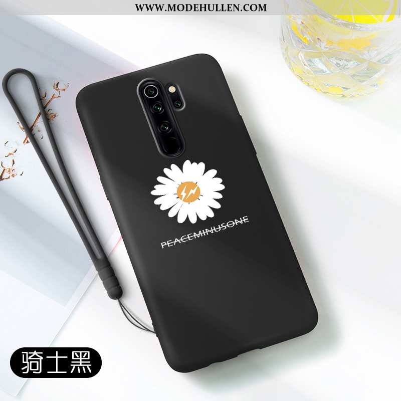 Hülle Xiaomi Redmi Note 8 Pro Dünne Silikon Case Anti-sturz Frisch Liebhaber Weiche Schwarz