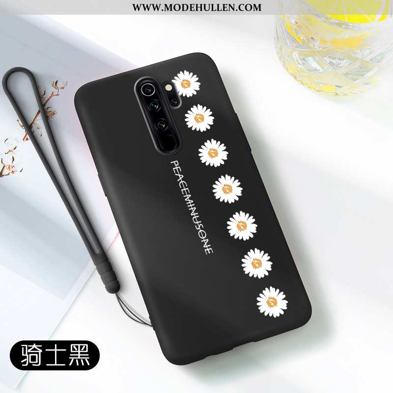 Hülle Xiaomi Redmi Note 8 Pro Dünne Silikon Case Anti-sturz Frisch Liebhaber Weiche Schwarz