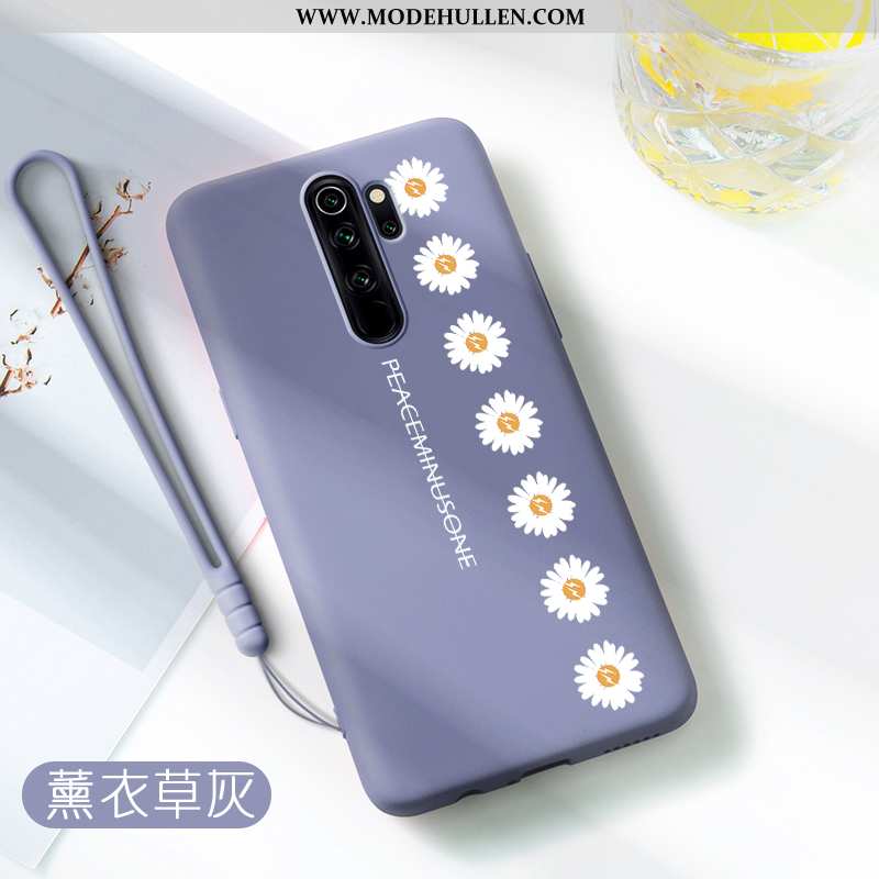 Hülle Xiaomi Redmi Note 8 Pro Dünne Silikon Case Anti-sturz Frisch Liebhaber Weiche Schwarz