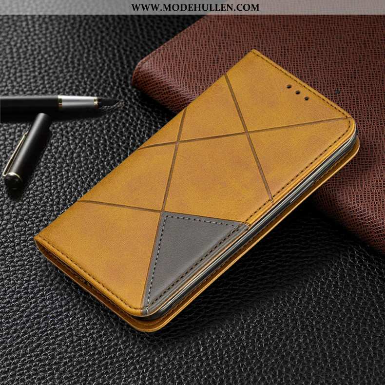 Hülle Xiaomi Redmi Note 8 Pro Geldbörse Schutz Rot Alles Inklusive Lederhülle Mini Case Braun
