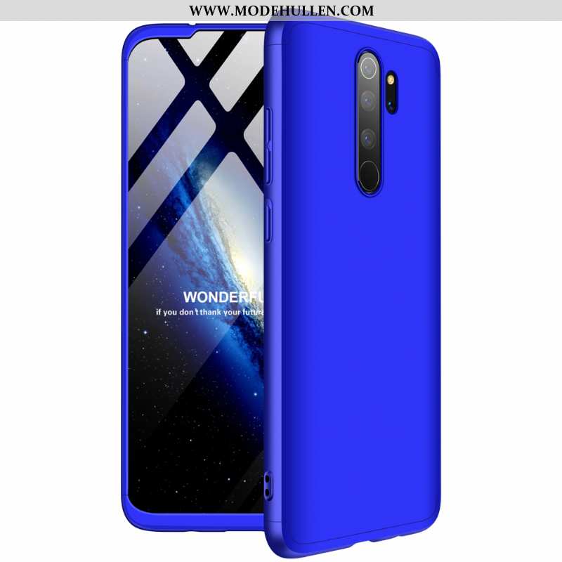 Hülle Xiaomi Redmi Note 8 Pro Schutz Alles Inklusive Halterung Case Blau Anti-sturz