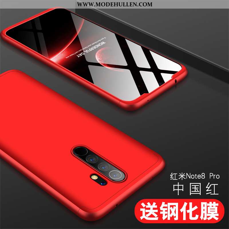 Hülle Xiaomi Redmi Note 8 Pro Schutz Alles Inklusive Halterung Case Blau Anti-sturz