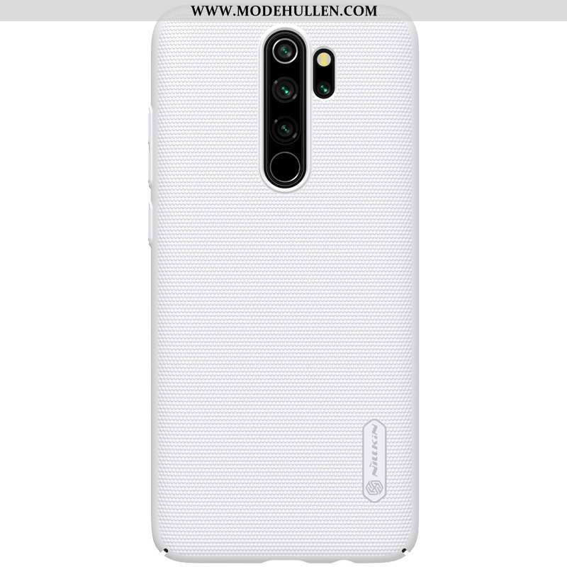 Hülle Xiaomi Redmi Note 8 Pro Schutz Nubuck Leichtgewicht Schwer Dünne Rot Mini Blau