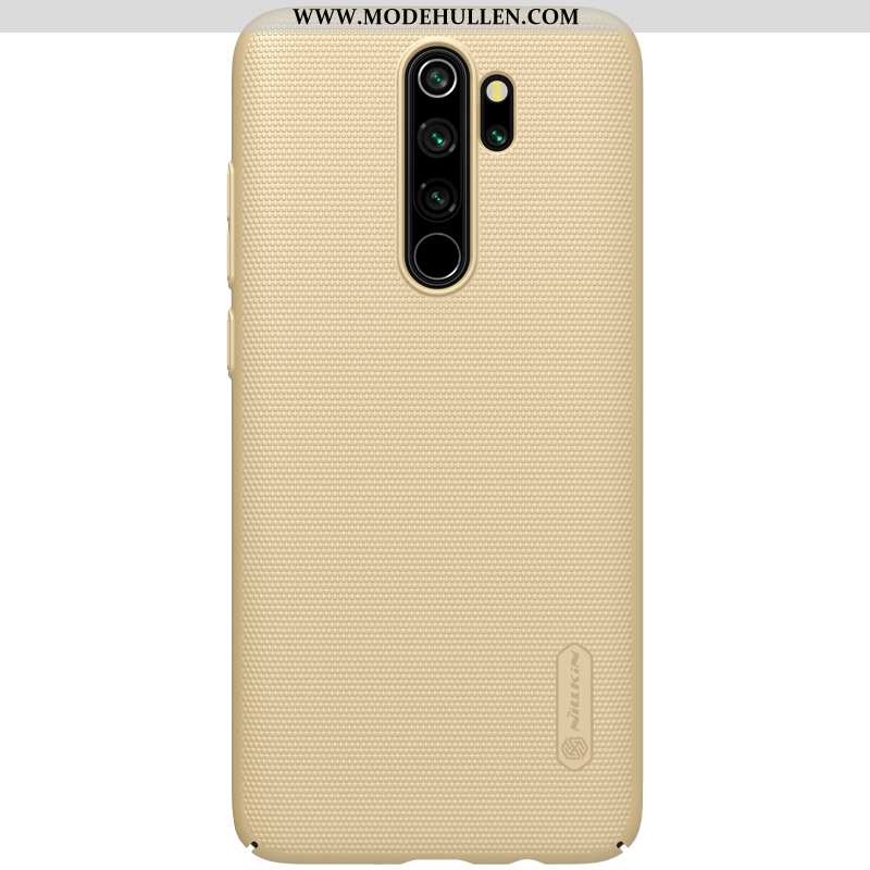 Hülle Xiaomi Redmi Note 8 Pro Schutz Nubuck Leichtgewicht Schwer Dünne Rot Mini Blau