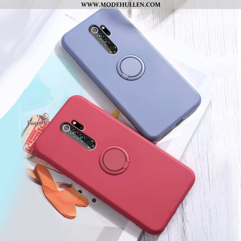 Hülle Xiaomi Redmi Note 8 Pro Schutz Weiche Anti-sturz Handy Einfarbig Frisch Liebhaber Rote