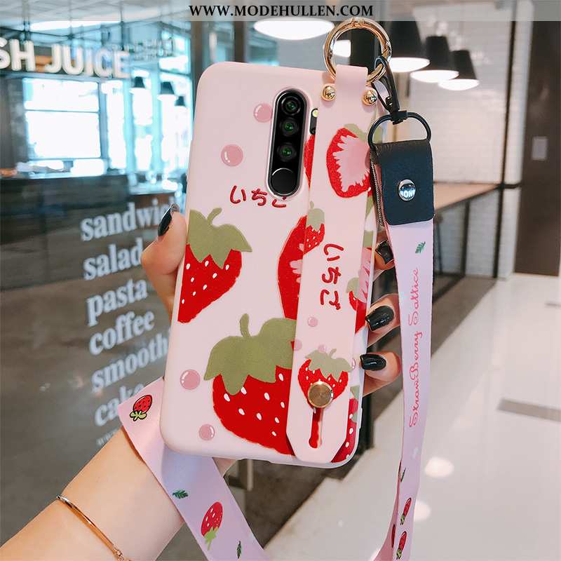 Hülle Xiaomi Redmi Note 8 Pro Silikon Schutz Rot Kreativ Trend Frucht Case Gelbe