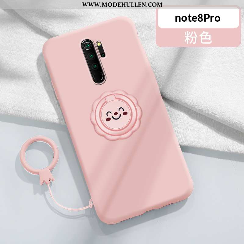 Hülle Xiaomi Redmi Note 8 Pro Trend Super Rosa Kreativ Halterung Anti-sturz Smiley